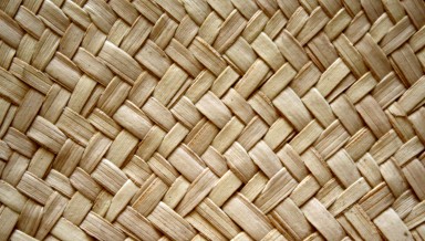 woven straw texture